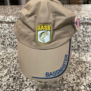 Bassmasters baseball hat olive green one size unisex